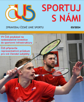Nové vydání zpravodaje České Unie Sportu